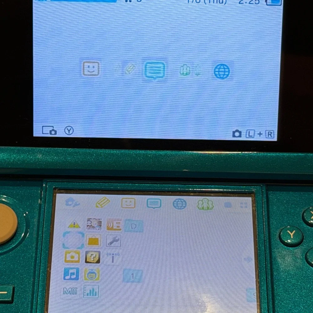Nintendo 3ds aqua